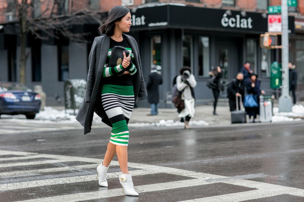 Street fashion: NYFW jesień-zima 2014/2015, dzień 4