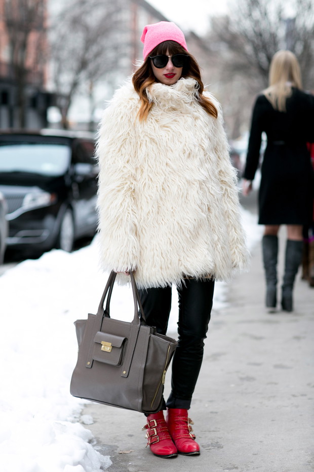 Street fashion: NYFW jesień-zima 2014/2015, dzień 4