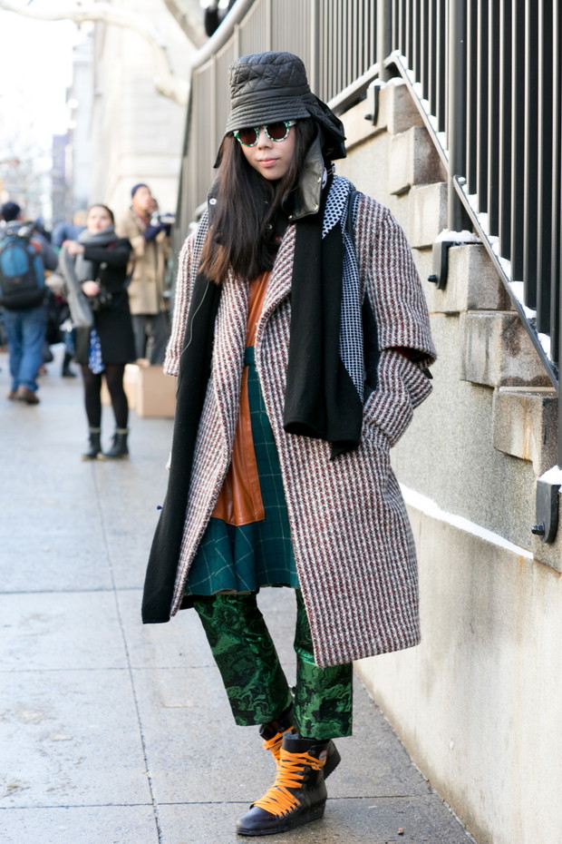 Street fashion: NYFW jesień-zima 2014/2015, dzień 5