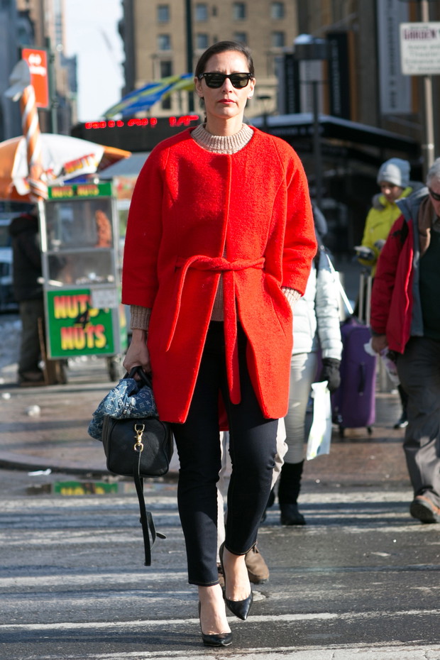 Street fashion: NYFW jesień-zima 2014/2015, dzień 5