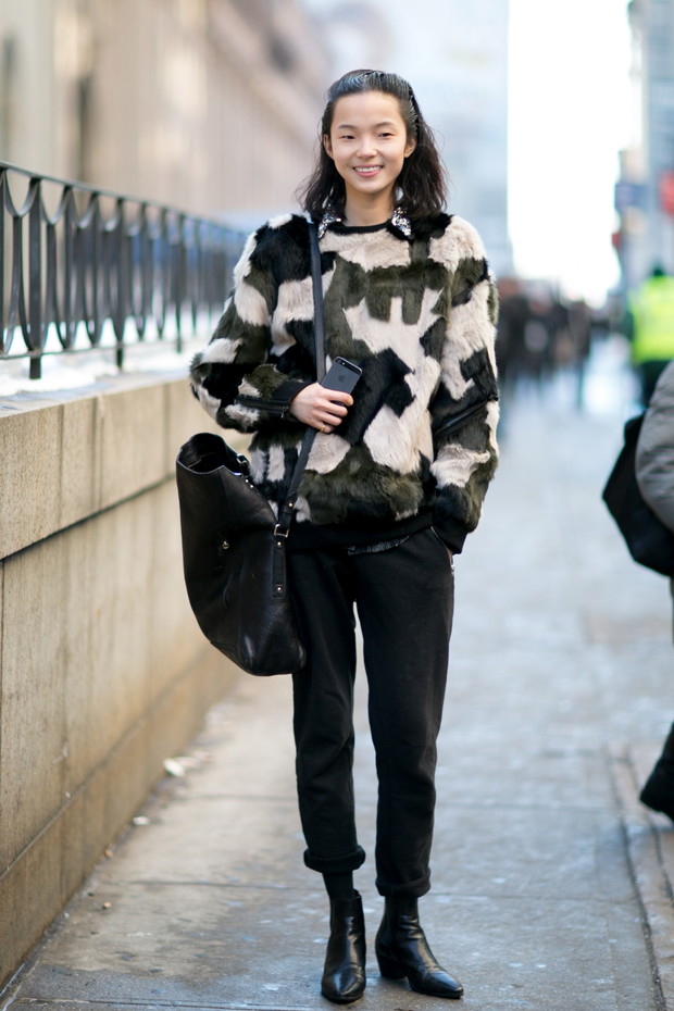 Street fashion: NYFW jesień-zima 2014/2015, dzień 5