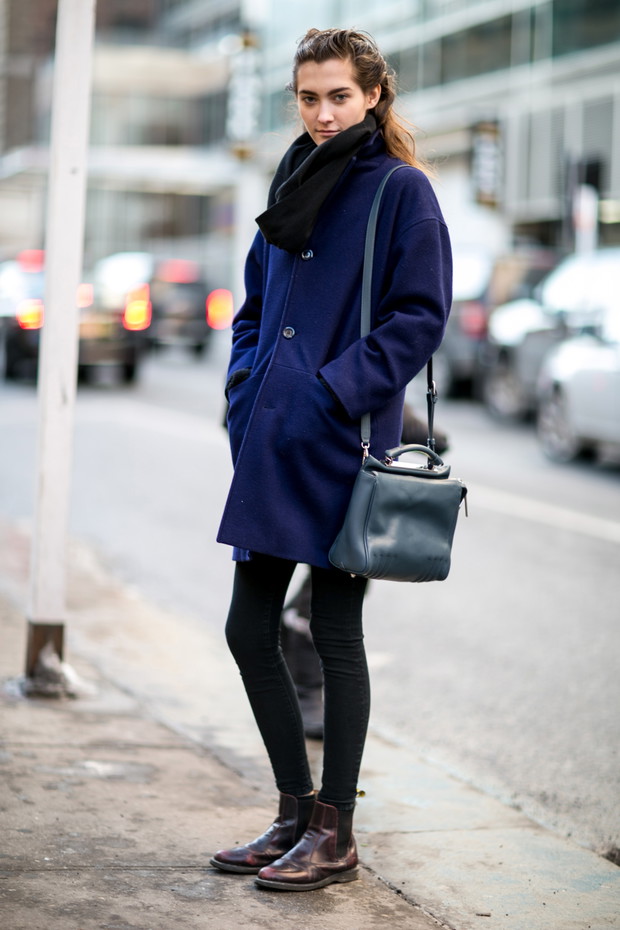 Street fashion: NYFW jesień-zima 2014/2015, dzień 5