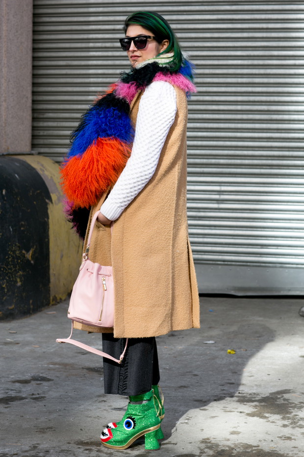 Street fashion: NYFW jesień-zima 2014/2015, dzień 6