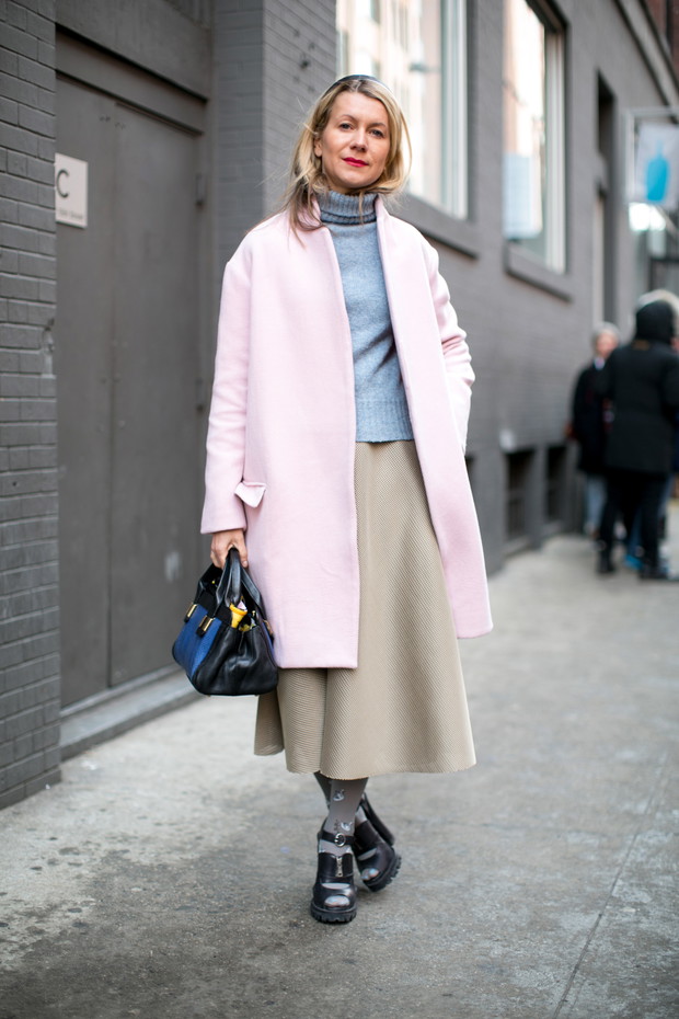 Street fashion: NYFW jesień-zima 2014/2015, dzień 7