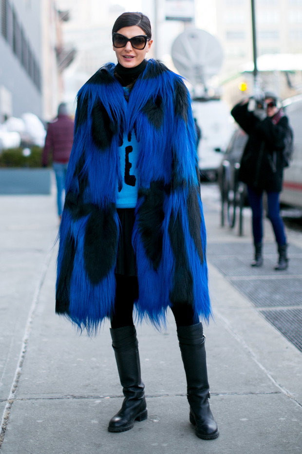 Street fashion: NYFW jesień-zima 2014/2015, dzień 7