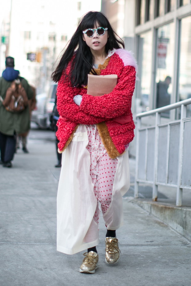 Street fashion: NYFW jesień-zima 2014/2015, dzień 7