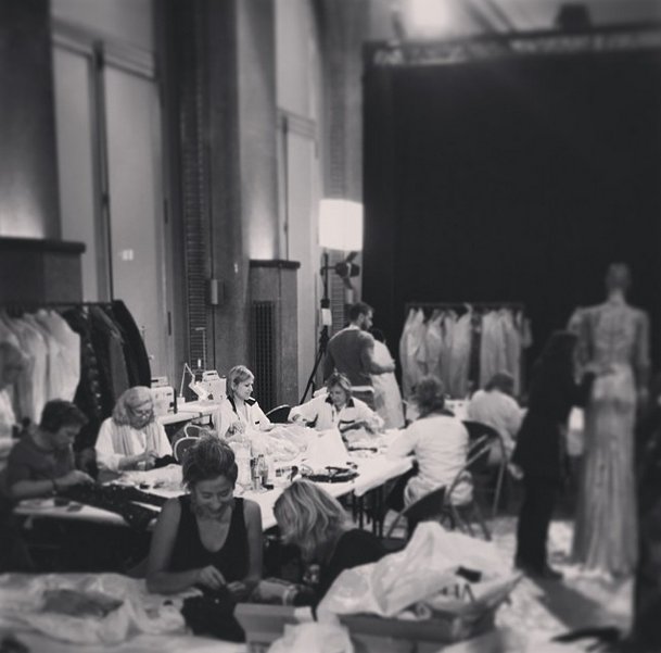 Versace haute couture wiosna-lato 2014: relacja Instagram