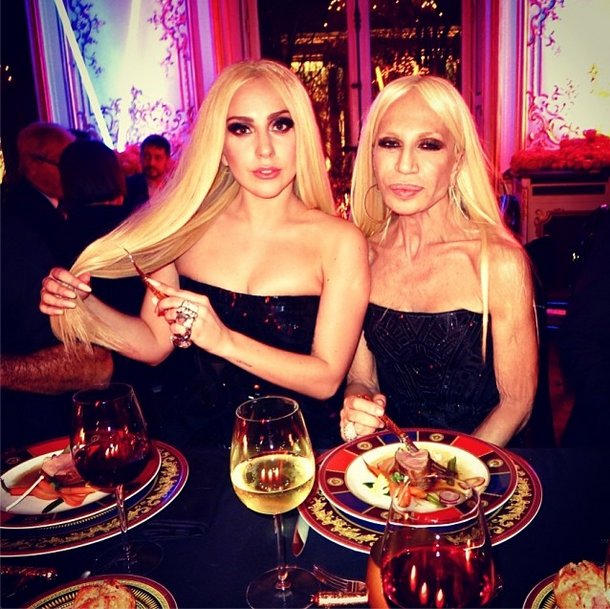 Versace haute couture wiosna-lato 2014: relacja Instagram