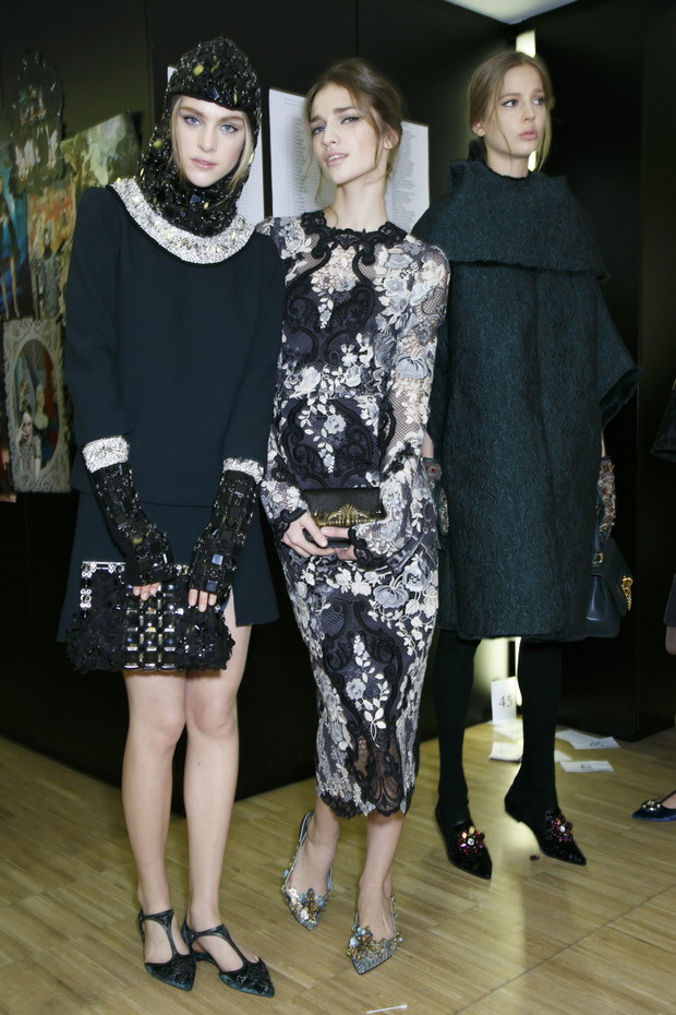 Dolce&Gabbana jesień-zima 2014/2015: kulisy pokazu