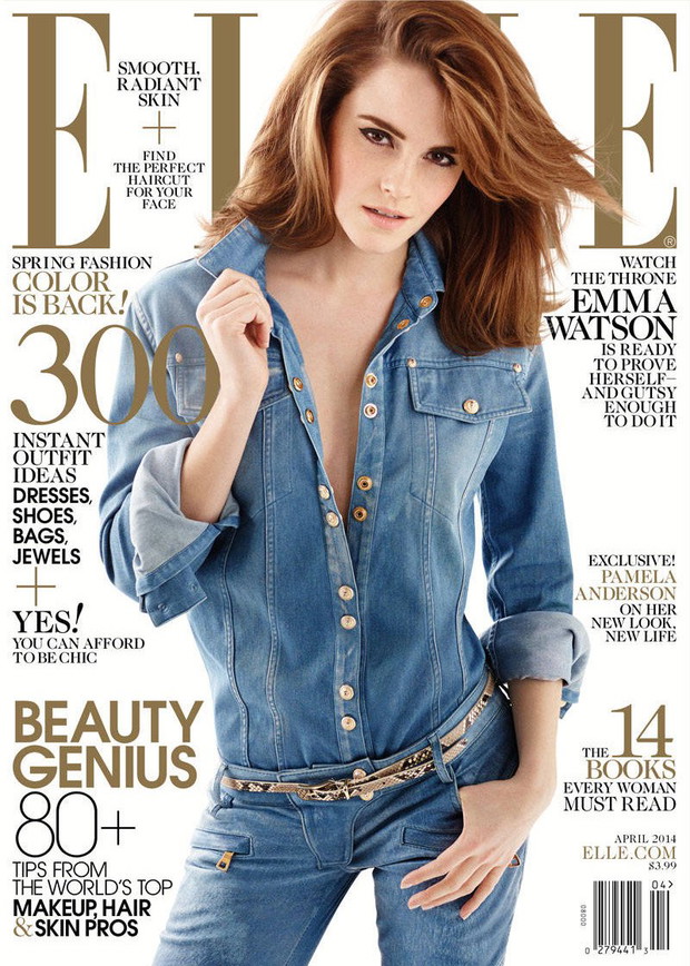 Emma Watson w kwietniowym ELLE US!