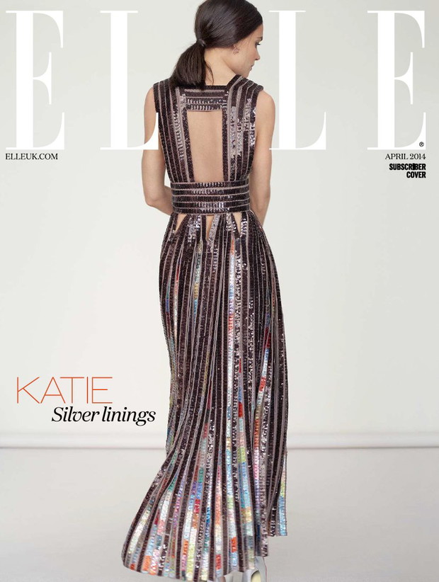 Subtelna Katie Holmes dla ELLE UK