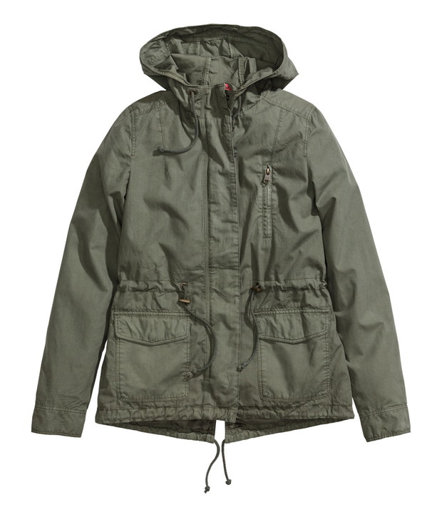 Kurtka parka - trendy wiosna lato 2014