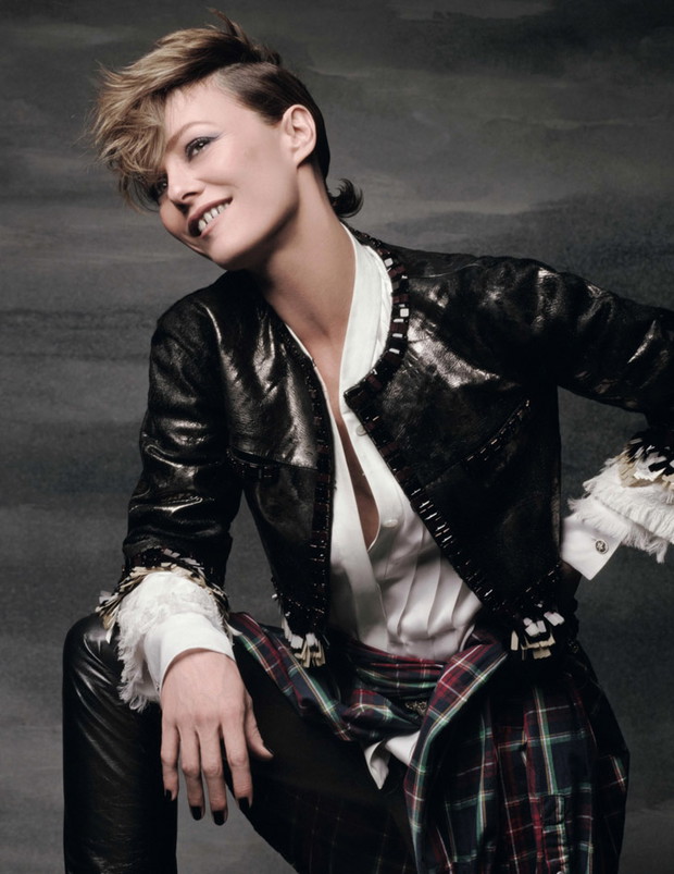 Vanessa Paradis w obiektywie Karla Lagerfelda dla ELLE France