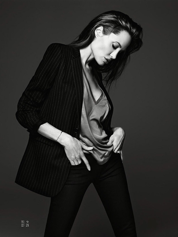 Angelina Jolie w czerwcowym ELLE US!