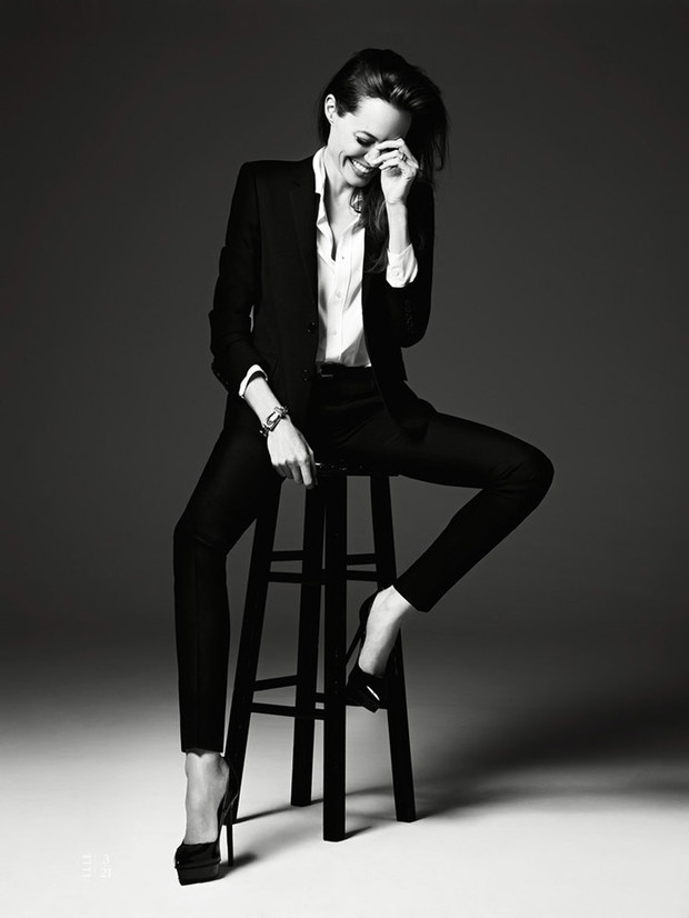 Angelina Jolie w czerwcowym ELLE US!