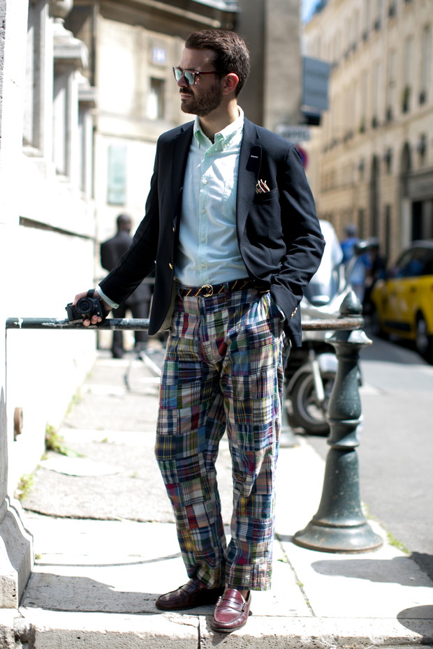 Kolorowe spodnie - trendy wiosna lato 2014