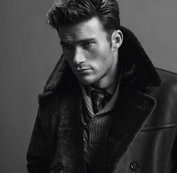 Edie Campbell i Scott Eastwood w kampanii Hugo Boss