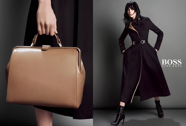 Edie Campbell i Scott Eastwood w kampanii Hugo Boss
