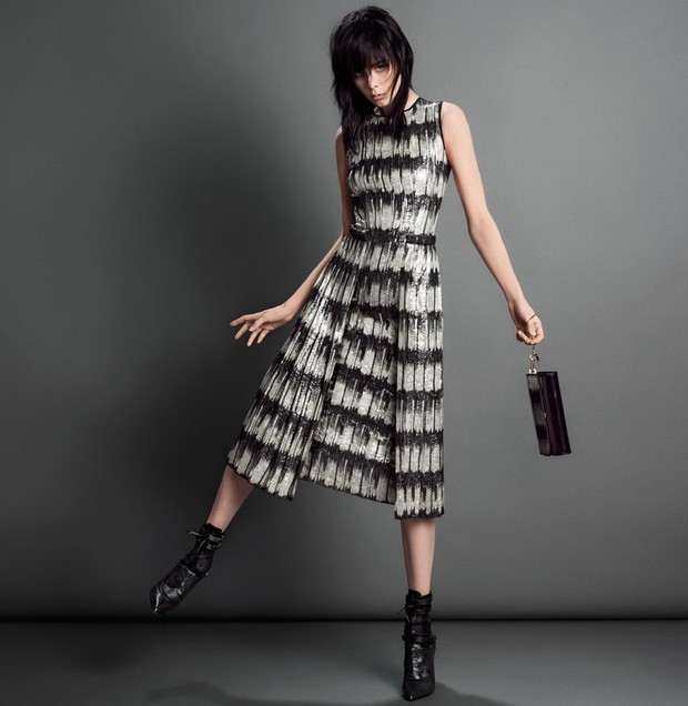 Edie Campbell i Scott Eastwood w kampanii Hugo Boss