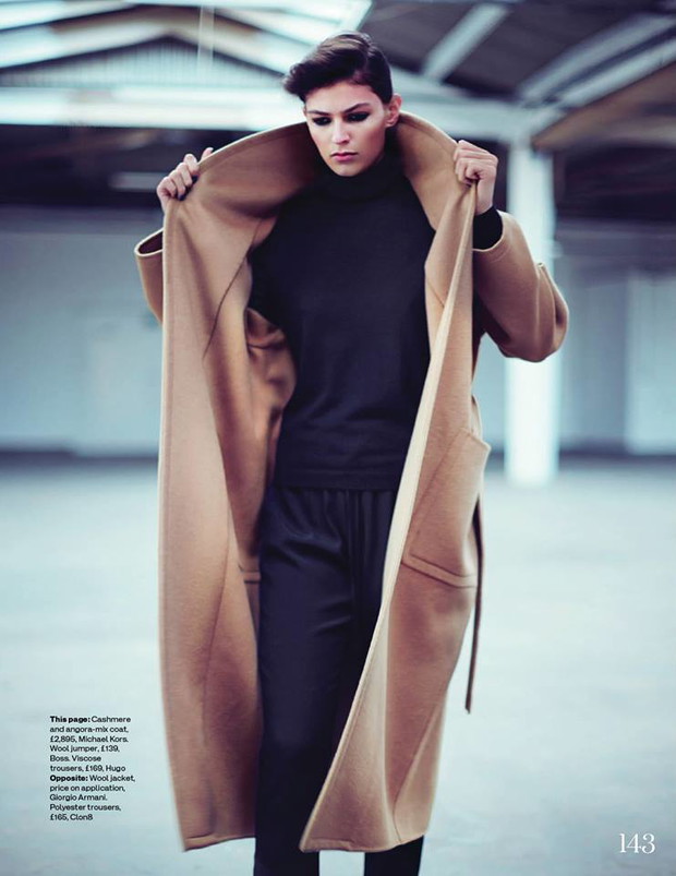 Emilia Nawarecka w lipcowym numerze ELLE UK