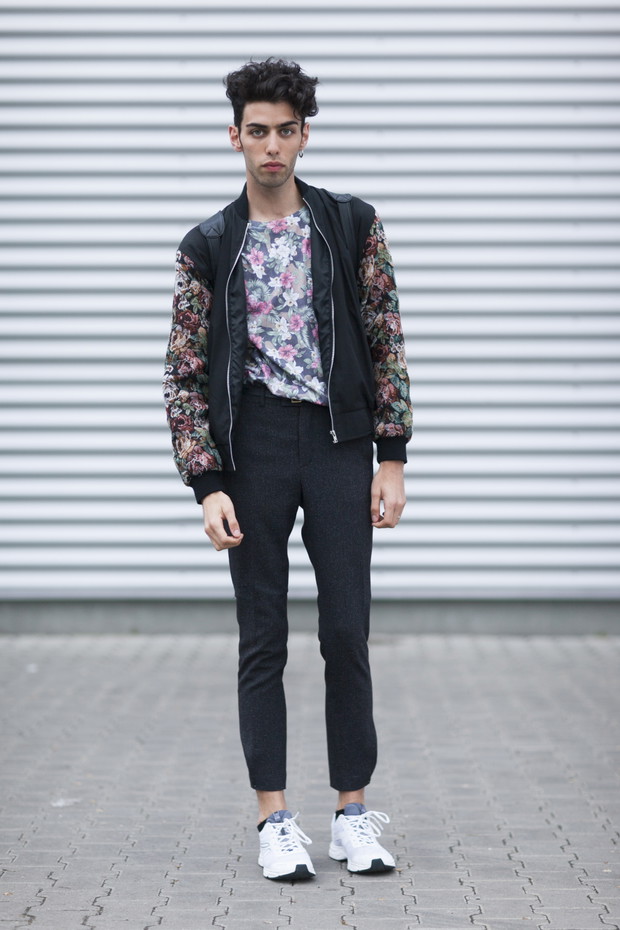 Street fashion na Fashion Week Poland jesień-zima 2014/2014, fot. Szymon Brzóska/ www.stylestalker