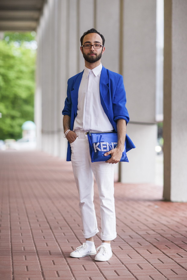 Street fashion na Fashion Week Poland jesień-zima 2014/2014, fot. Szymon Brzóska/ www.stylestalker