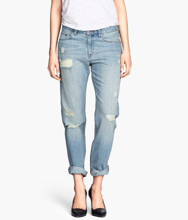 Boyfriend jeans - trendy wiosna lato 2014