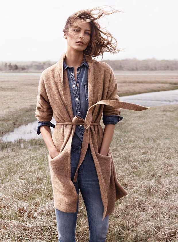Daria Werbowy ponownie w kampanii Mango jesień-zima 2014/2015