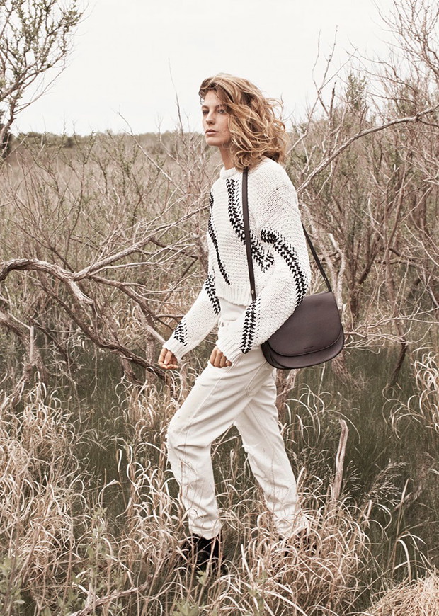 Daria Werbowy ponownie w kampanii Mango jesień-zima 2014/2015
