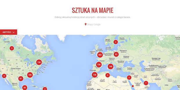 Google Street Art - zobacz murale z całego świata