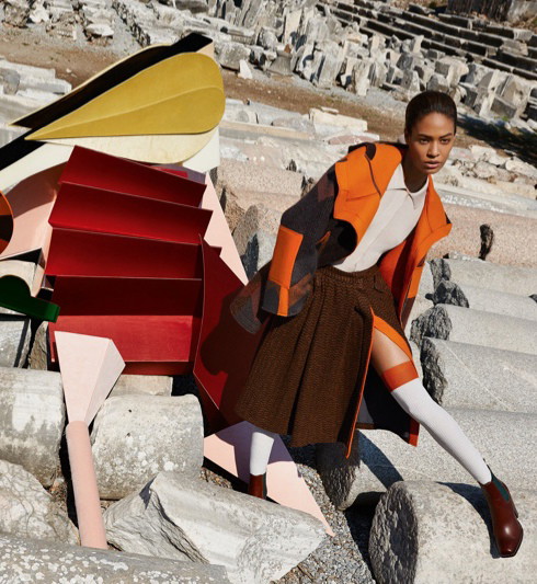 Joan Smalls w kampanii Missoni jesień-zima 2014/2015