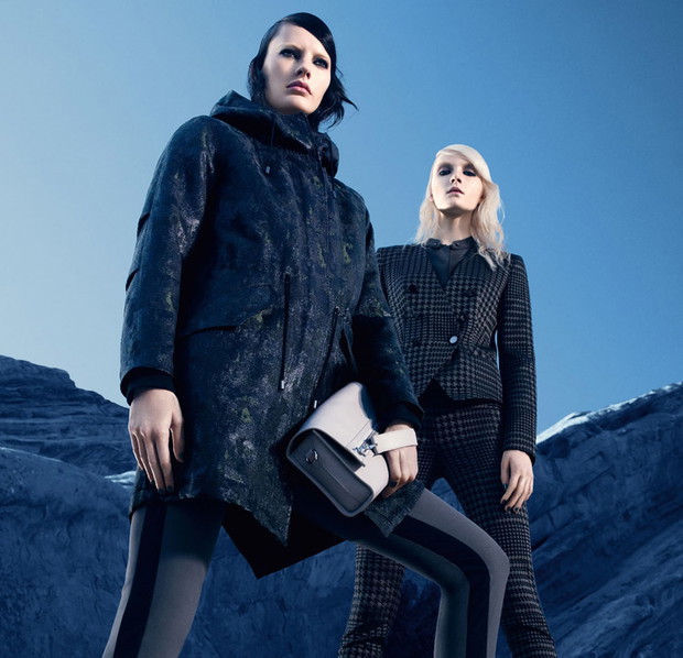Maja Salamon i Amanda Murphy w kampanii Hugo by Hugo Boss