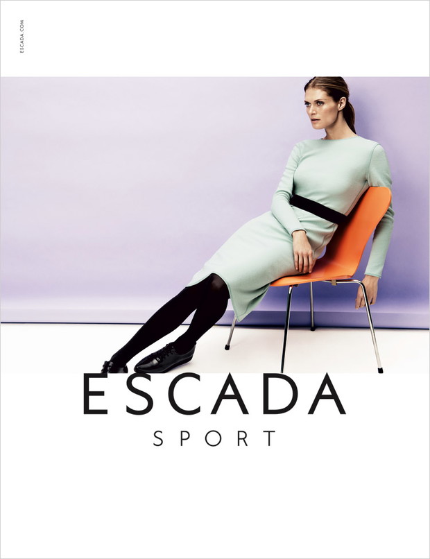 Małgosia Bela w kampanii Escada jesień-zima 2014/2015