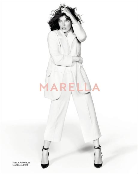 Milla Jovovich w kampanii Marella jesień-zima 2014/2015