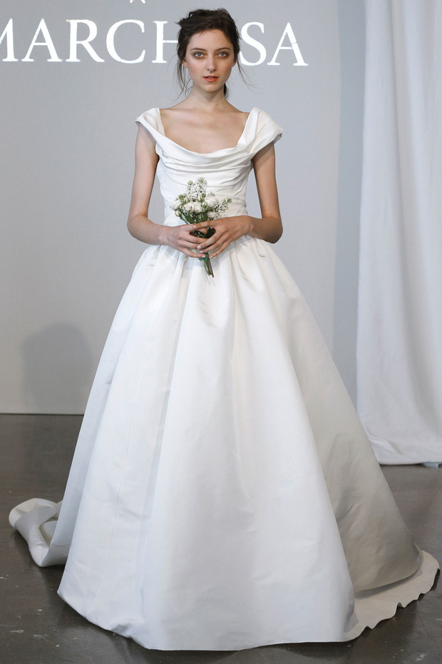 Suknie ślubne 2015: Marchesa wiosna 2015