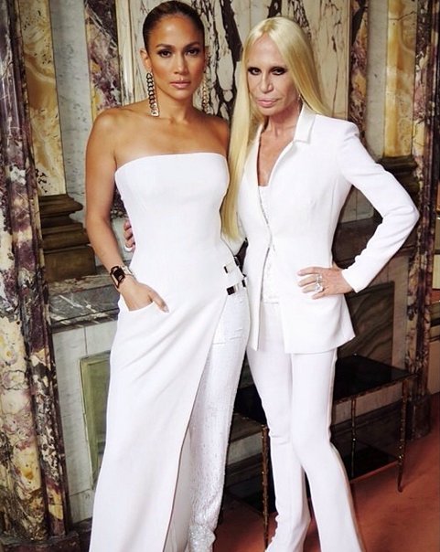 Versace haute couture jesień-zima 2014/2015 - relacja Instagram