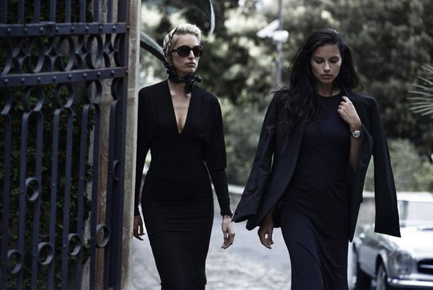 Adriana Lima i Karolina Kurkova w kampanii zegarków IWC