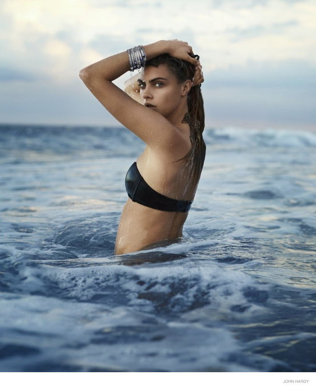 Cara Delevingne w kampanii John Hardy jesień-zima 2014/2015