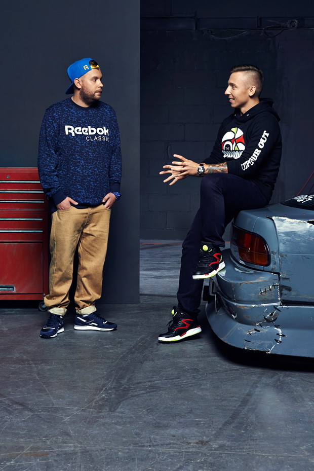 Iza Lach, JIMEK, Onar i Zeus dla Reebok Classic