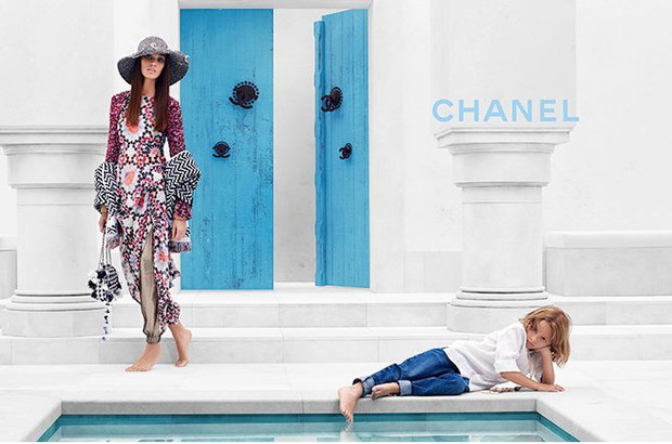 Joan Smalls w kampanii Chanel Cruise 2015