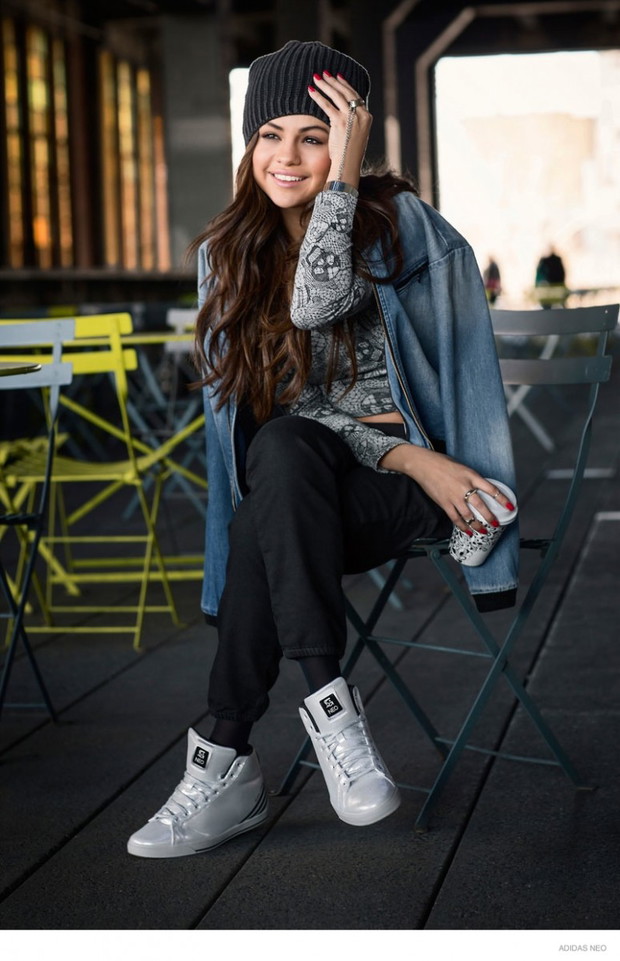 Selena Gomez w kampanii Adidas Neo jesień-zima 2014/2015