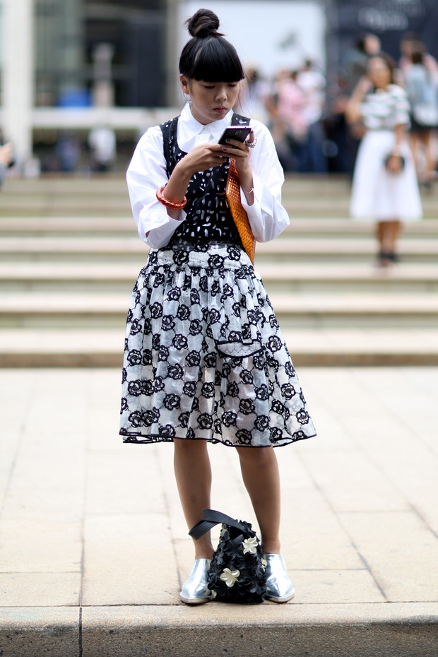 Street fashion: New York Fashion Week wiosna-lato 2015