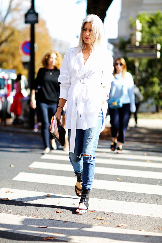 Street fashion: Paris Fashion Week wiosna-lato 2015