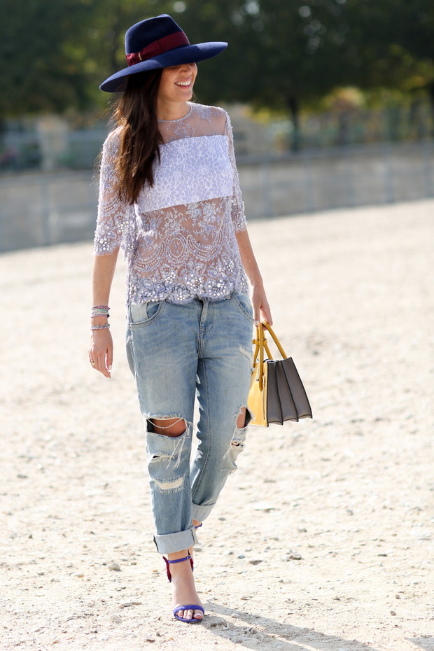 Street fashion: Paris Fashion Week wiosna-lato 2015