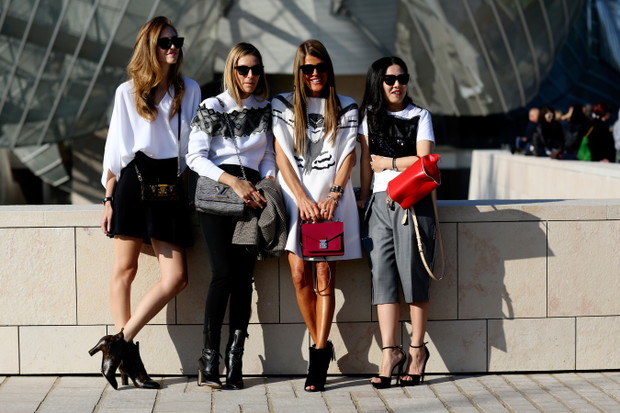Street fashion: Paris Fashion Week wiosna-lato 2015