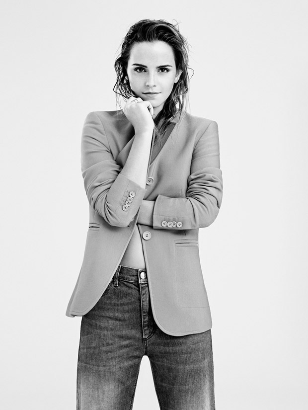 Emma Watson w grudniowym ELLE UK (WIĘCEJ ZDJĘĆ)