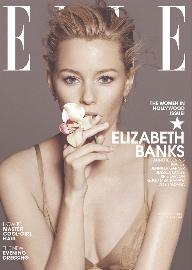 Jennifer Garner, Jessica Lange i Zoe Saldana w listopadowym ELLE US
