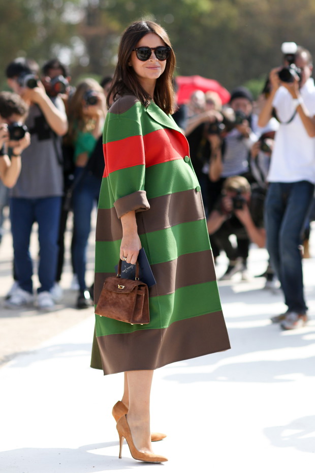 Street fashion: płaszcze na jesień