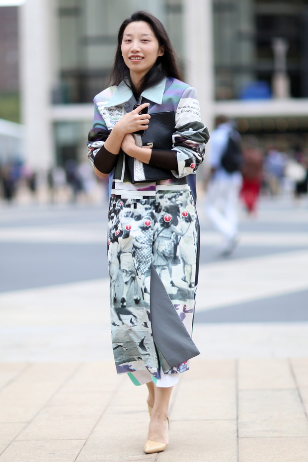 Street fashion: płaszcze na jesień