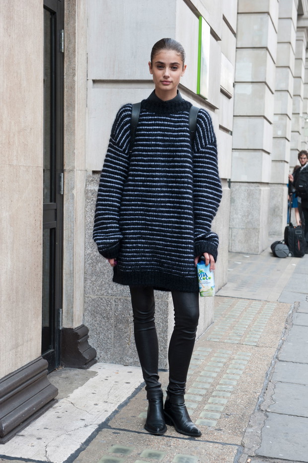 Street fashion: swetry na jesień